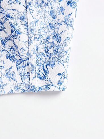 Shenhe Women's Ditsy Ditsy Ploral Printlesslesslessless Bandeau Tube Tube Top محصول in Kuwait