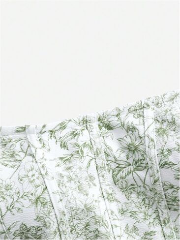 Shenhe Women's Ditsy Ditsy Ploral Printlesslesslessless Bandeau Tube Tube Top محصول in Saudi Arabia