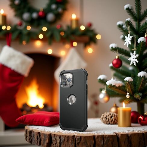 IDweel for iPhone 14 Pro Max Case,for iPhone 14 Pro Max with Screen Protector for Women, 3 in 1 Shockproof Slim Fit Hybrid Heavy Duty Hard PC Cover Soft Silicone Bumper Full Body Case,Rose Gold in Kuwait