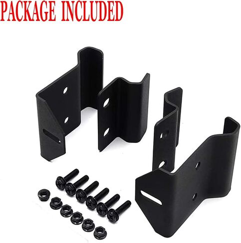 Upper Roof 50 Inch Curved Straight Light Bar Windshield Pro-fit Cage Mounting Brackets for Polaris Ranger 500 570 900 1000 Crew EV XP, No Need Drilling in Saudi Arabia