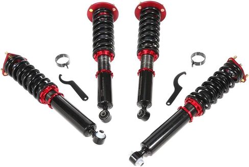 SCITOO Coilover Struts Adjustable Height Coilover Suspensions Kit Struts Coilover fit for 2007-2011 for Lexus GS350, 2007 for Lexus GS430, 2006-2013 for Lexus IS250, 2006-2013 for Lexus IS350 in Saudi Arabia