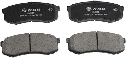 4pcs Rear Disc Quiet Low Dust Ceramic Brake Pads Kit for Toyota 4Runner FJ Cruiser Prado for Lexus GX400 GX460 GX470 LX450 in Saudi Arabia