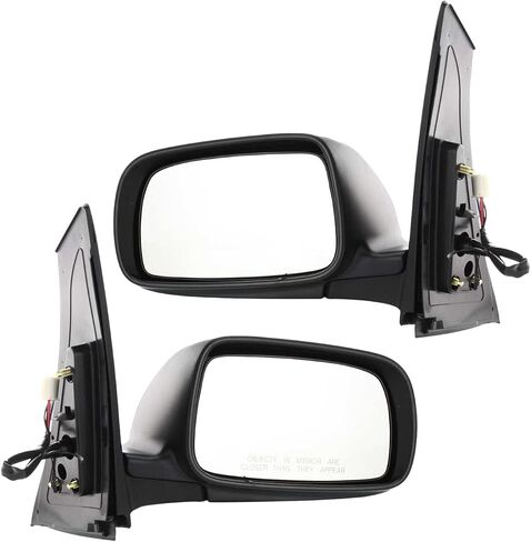 Garage-Pro Driver & Passenger Side Power Heated Mirrors for Toyota Prius 2004-2009 Paintable in Saudi Arabia