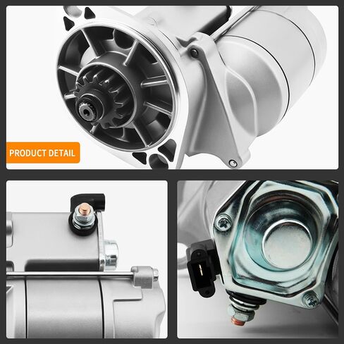 Starter AM876435 Compatible With John Deere 3032E 3038E 3120 3320 3520 3720 4105 4115 Tractors AM878415, RG60654, SE501878, TY25233, TY25237, YM129129-77010, YM129407-77010 in Saudi Arabia