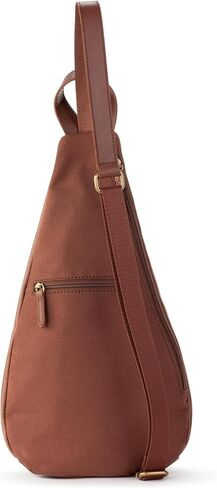 The Sak Geo Sling Backpack - Leather Women's Fashion Backpack for Everyday & Travel - Sling Crossbody With Zipper & Pockets in Saudi Arabia