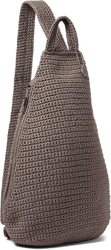 The Sak Geo Sling Backpack - Leather Women's Fashion Backpack for Everyday & Travel - Sling Crossbody With Zipper & Pockets in Saudi Arabia