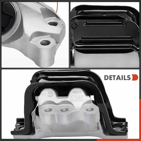 مجموعة نقل محرك المحرك A-Premium 3PCS متوافقة مع شيفروليه Exhinox 2010-2017 ، Captiva Sport 2012-2015 و GMC Terrain ، L4 2.4L ، ناقل حركة أوتوماتيكي ، استبدل# 22774206 20840181 in Saudi Arabia