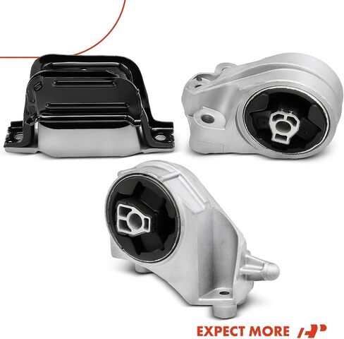 مجموعة نقل محرك المحرك A-Premium 3PCS متوافقة مع شيفروليه Exhinox 2010-2017 ، Captiva Sport 2012-2015 و GMC Terrain ، L4 2.4L ، ناقل حركة أوتوماتيكي ، استبدل# 22774206 20840181 in Saudi Arabia
