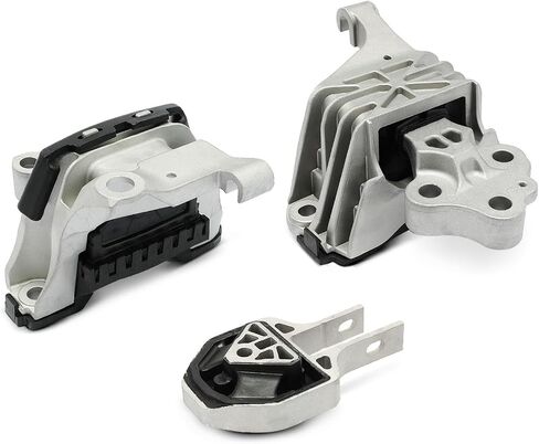 A-Premium 3PCS Motor Motor Motor Motion and Transmission Mount Tet متوافق مع Dodge Dart 2013 2014 2015 2016 L4 2.0L بشكل طبيعي ، استبدل# 680814888 ، 68081488AC in Saudi Arabia