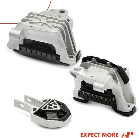 A-Premium 3PCS Motor Motor Motor Motion and Transmission Mount Tet متوافق مع Dodge Dart 2013 2014 2015 2016 L4 2.0L بشكل طبيعي ، استبدل# 680814888 ، 68081488AC in Saudi Arabia