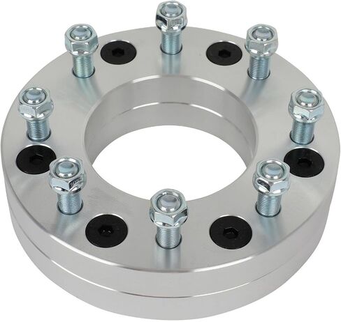 ECCPP 2PCS 6x5.5 to 8x6.5 Wheel Adapters Conversion 2"inch 6 Lug for Chevrolet Silverado 1500 1999-2023 || for Chevrolet Suburban 2015-2021(8x6.5 Wheels) in Saudi Arabia