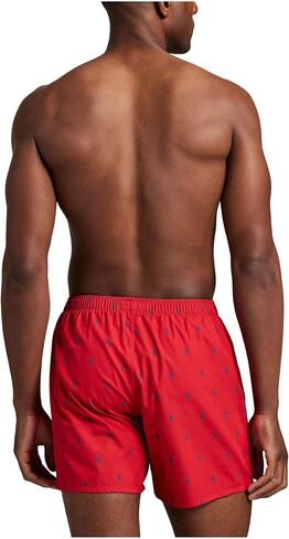 Polo Ralph Lauren Mens AOPP Woven Boxer RL2000 Red/Cruise Navy AOPP X-Large in Saudi Arabia