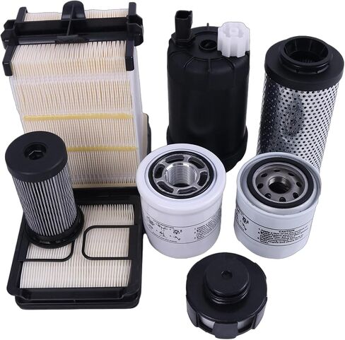 Solarhome Filter Service Kit 6692337 6727475 7012303 7286322 7221933 7023589 Compatible with Bobcat S450 S510 S530 S550 S570 S590 S595 S630 S650 T450 T550 T590 T595 T630 T650 in Saudi Arabia