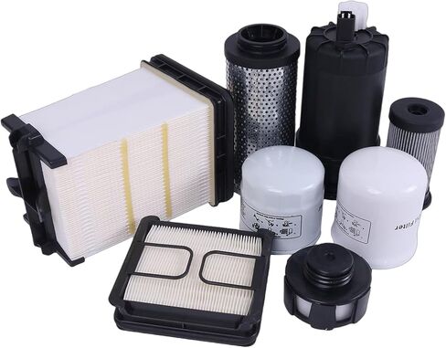 Solarhome Filter Service Kit 6692337 6727475 7012303 7286322 7221933 7023589 Compatible with Bobcat S450 S510 S530 S550 S570 S590 S595 S630 S650 T450 T550 T590 T595 T630 T650 in Saudi Arabia