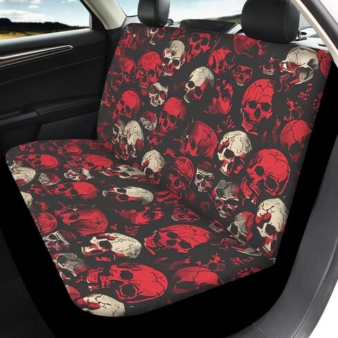 American Flag Sunflower Printed Universal Car Seat Cover for Front and Rear, Automotive Front and Back Seat Protector for Women Men, Breathable Seat Cushion Cover for Truck Cars Truck Sedan SUV in Saudi Arabia