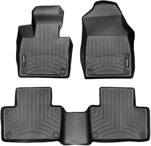 Weathertech مخصص FIRELLONers لفولفو XC90-1ST والصف الثاني (44828-1-2) ، أسود in Saudi Arabia