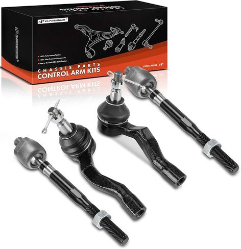 A-Premium Set of 4, Front Inner & Outer Tie Rod End Kit, Compatible with Infiniti G35 2003-2007 & Nissan 350Z 2003-2009 in Saudi Arabia