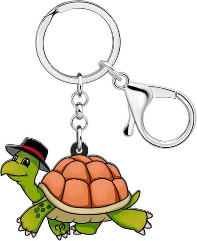 Acrylic Sea Turtle Keychain Purse Car Key Chain Ocean Animals Jewelry Sea Turtle Gifts for Women Girls Summer Charms in Saudi Arabia