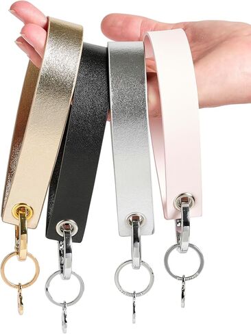 Loop Wristlet Keychain for Women – Stylish Key Ring Bracelet, Mother’s Day Gift, Teacher Appreciation Gift in Kuwait