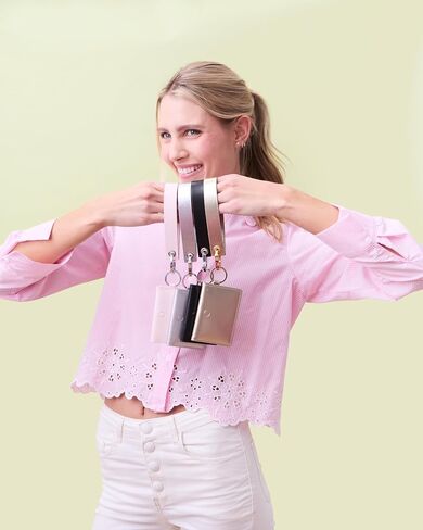 سلسلة مفاتيح Loop Wristlet للنساء - سوار حلقة رئيسية أنيقة ، هدية عيد الأم ، هدية تقدير المعلم in Kuwait