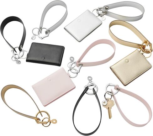 سلسلة مفاتيح Loop Wristlet للنساء - سوار حلقة رئيسية أنيقة ، هدية عيد الأم ، هدية تقدير المعلم in Kuwait