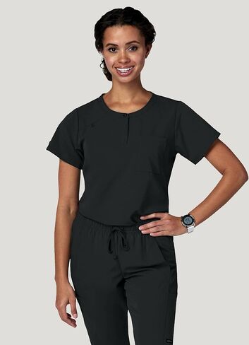 Jockey Women's Scrubs Women's Henley Scrub Top in Saudi Arabia