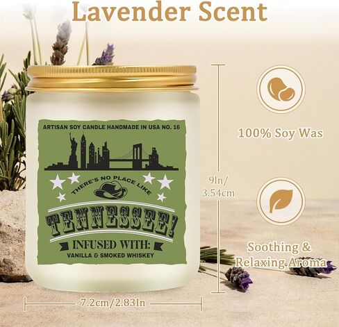 شموع معطرة للرجال، هدية شمعة معطرة باللافندر للرجال، شمعة رجالية للمنزل معطرة، هدايا لأعياد الميلاد والكريسماس، أنت أفضل شيء in Kuwait