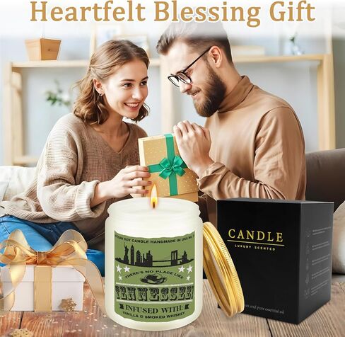 شموع معطرة للرجال، هدية شمعة معطرة باللافندر للرجال، شمعة رجالية للمنزل معطرة، هدايا لأعياد الميلاد والكريسماس، أنت أفضل شيء in Kuwait