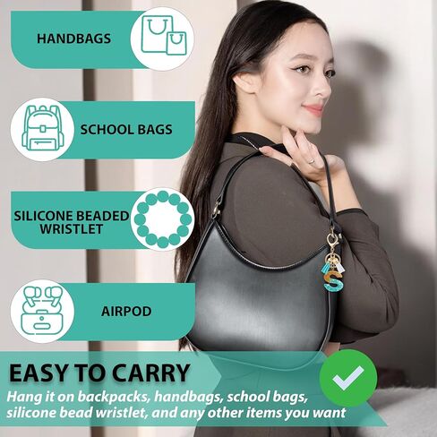 Initial Letter Keychain Cute Resin with 2 PU Tassel, Letter Keychain for Backpack Charms, Initial Keychains for Women in Kuwait