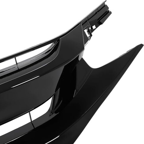 شواء الشبكة العلوية في Kuafu الأمامية متوافقة مع 2019-2021 Honda Civic Painted Black Glossy Black in Kuwait