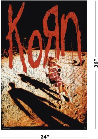 Korn - Music Poster (The First Album - Cover - Swing) (Size: 24" x 36") in Kuwait