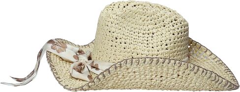 Roxy Women's Crushin It Straw Cowboy Hat in Saudi Arabia