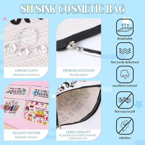 Cruise Essential Gifts for Women - 6 Pcs Waterproof Cruise Gift Exchange Ideas Cosmetic Bag, Life Is Better Cruise Gifts Alaska Cruise Essentials for Women, Cruise Essentials 2025 Women in Saudi Arabia