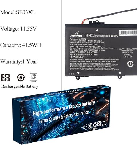M01118-421 PP03XL PV03XL LAPTOP BATTION FOR HP PAVILION X360 13-BB 13-BB0000 14-DV 14-DV0000 14-DK 14-DK0000 14M-DW 15-EH Series PP03XL PPO3XL PVO3XL L83388-421 M0144. in Saudi Arabia