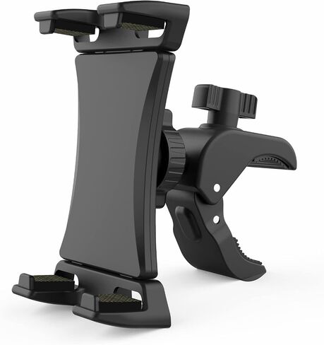 Tablet Stand, Bike Phone Mount for Indoor Gym Treadmill, Spinning Exercise Bicycle, Mic Stand, Tablet Holder Mount Phone Stand for iPad Pro, iPad, iPad Mini/Air Tablet & Smartphones (4.7-12.9") in Saudi Arabia