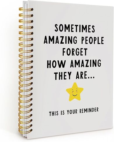 Motivational journal, Inspirational Office Notebooks for Work, Coworker Gifts for Women Men，College Ruled Hardcover Spiral Notebook 5.5x8.3 in Kuwait