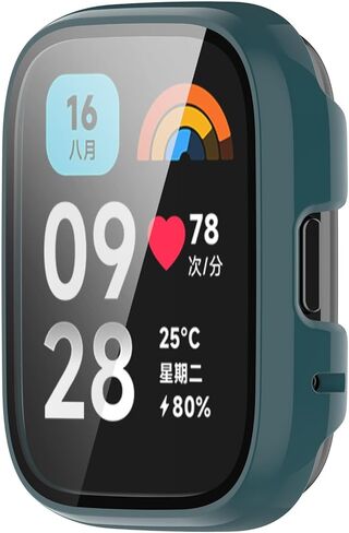 تغطية تغطية كاملة واقي الشاشة واقي الشاشة الغطاء المقصود (ل Xiaomi Redmi Watch 3 نشط) / (مشاهدة 3 لايت) سلة الذكية (جميع الحزمة 6) in Kuwait