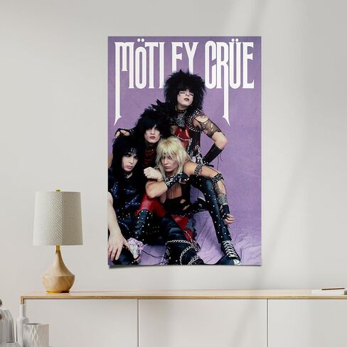 Desert Cactus Motley Crue Poster 11 x 17 Inch Room Office Décor Decoration Official Fan Gear (11x17 inch,Design 11, Paper) in Saudi Arabia