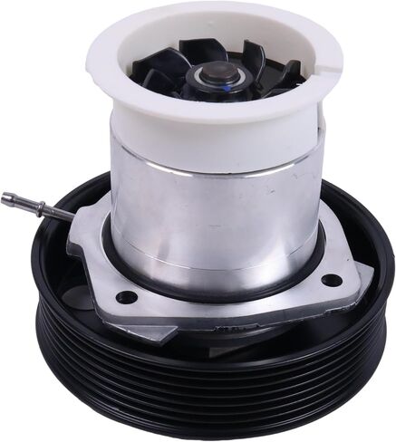 Engine Water Pump 95810603302 Compatible with Porsche Cayenne 3.6L Petrol 2011-2014 2016-2017 3.0L Diesel 2015 Volkswagen Touareg V6 3.6L Petrol 2011-2017 in Saudi Arabia