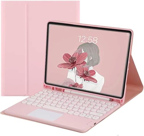 Empty room Keyboard Case, Wireless Bluetooth Keyboard with 10.2/10.5 Inch Case,Tablet Case with Keyboard for iPad 2021 9th/2020 8th/2019 7th Gen/Air3,Bluetooth Keyboard&Build-in Pencil Holder Case in Saudi Arabia