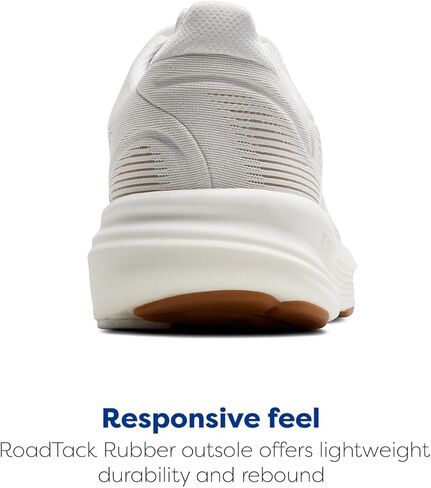 Brooks Women’s Revel 8 Runned Running & Walking Shoe - White/Chateau Gray - 5.5 Wide in Kuwait