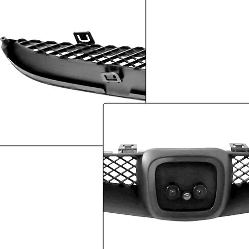 تدفق قطع الغيار لعام 2007 2008 هوندا Fit Base/DX/LX/Sport Front Grille Grille Assembly Black in Saudi Arabia