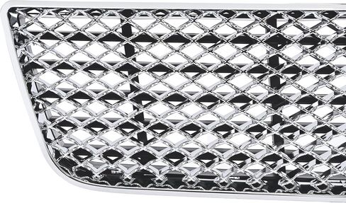KUAFU Front Bumper Lower Grille Compatible with 2006-2013 Chevy Impala 2014-2016 Chevrolet Impala Limited Replacement for GM1036106 Hood Grill Insert Guard Plastic(ABS+PP) -Silvery in Saudi Arabia