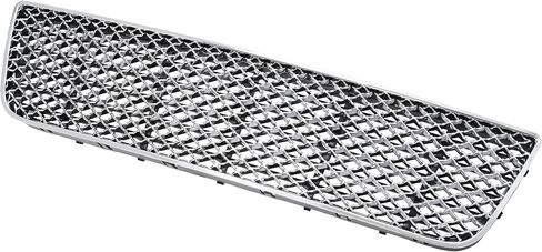 KUAFU Front Bumper Lower Grille Compatible with 2006-2013 Chevy Impala 2014-2016 Chevrolet Impala Limited Replacement for GM1036106 Hood Grill Insert Guard Plastic(ABS+PP) -Silvery in Saudi Arabia