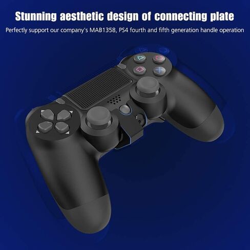 IWGAME Back Paddles for PS5 Controller, Plug and Play with 4 Back Buttons Attachment Compatible with PS5/PC/MAC, Support Turbo, Rrogrammable, Map, Key Swap Functions(Not include Controller) in Saudi Arabia