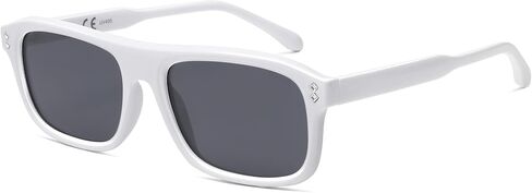 SOJOS Retro Vintage Polarized Sunglasses for Women Men, Trendy Rectangle Womens Mens Shades SJ2290S in Kuwait
