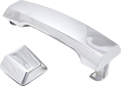 Exterior Front Door Handle Compatible with NISSAN TITAN 2004-2015 RH All Chrome Handle+Cap in Saudi Arabia