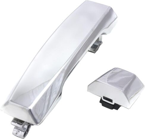Exterior Front Door Handle Compatible with NISSAN TITAN 2004-2015 RH All Chrome Handle+Cap in Saudi Arabia