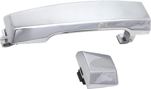 Exterior Front Door Handle Compatible with NISSAN TITAN 2004-2015 RH All Chrome Handle+Cap in Saudi Arabia