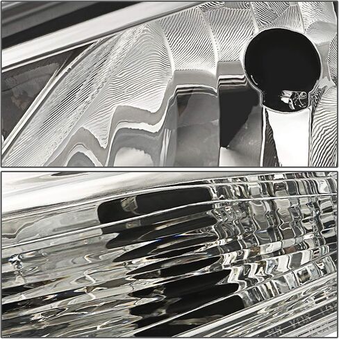 DNA MOTORING Pair Headlight Assembly Compatible with 12-14 Ford Focus, Smoke/Clear, HL-OH-FF12-SM-CL1 in Saudi Arabia
